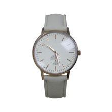 Luxury Quartz Womens Leather Strap Logo Watch For Alloy